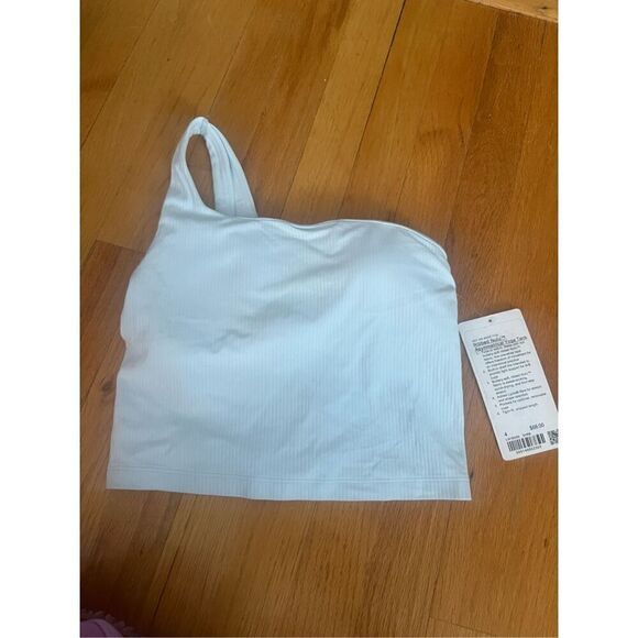 lululemon athletica Tops - NWT Lululemon Ribbed Nulu Asymmetrical Yoga Tank Top